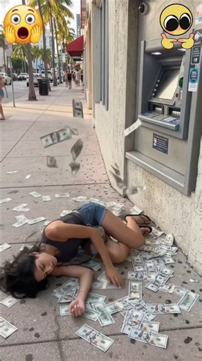 ATM Cash Fail Big Bank Challenge #shorts #bigbank #funny