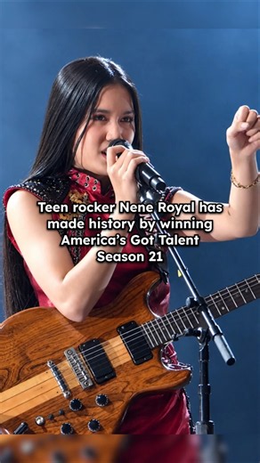 Nene Royal Makes History as America’s Got Talent Winner #usnews #unitedstates #shorts