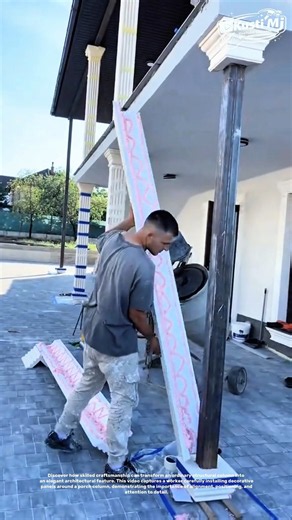 Neat Installation, A More Elegant Column!