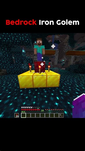 Java Iron Golem Vs Bedrock Iron Golem