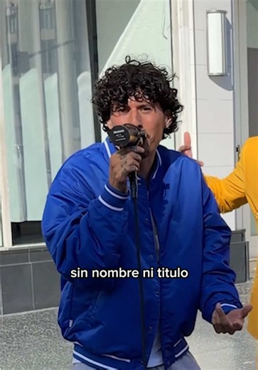 We weren’t expecting him to rap like this in Spanish🤯🔥🔥 @Feefa #sing #singing #freestyle #rap