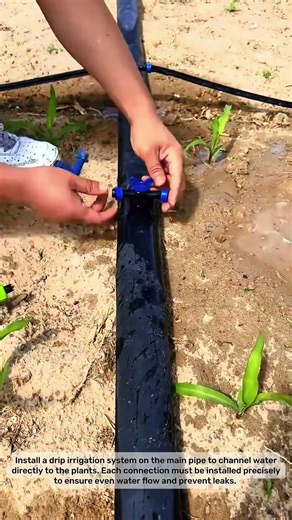 Drip Irrigation Installation, Water Directly to Plants!