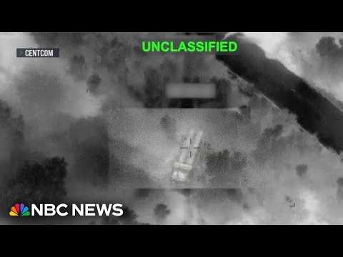 New video showing U.S. strikes on Iran