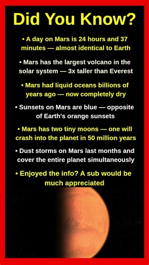 Mind-Blowing Facts About Mars Nobody Tells You 🔴🚀