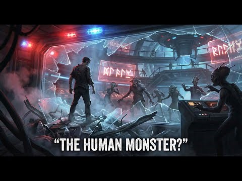 They Put a Human in an Alien Zoo — Then the Attack Began HFY Sci Fi