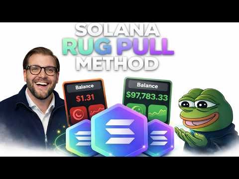 Rug Pull : How To Launch a Solana Meme Coin (With Live Proof)