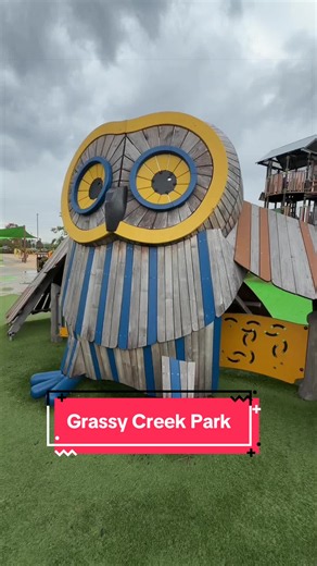 Grassy Creek Playground on the East side of Indianapolis! 📍 3510 north German Road Indianapolis, Indiana #indianapolis #parksandrec #playgroundreview