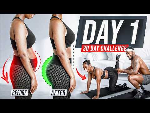 STEP Challenge Workout | Target Stubborn Belly & Saggy Glutes in 30 Days