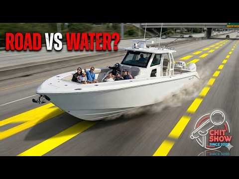 Car Vs Boat ! Fully Autonomous Solace 41 CS For Sale (Chit Show)