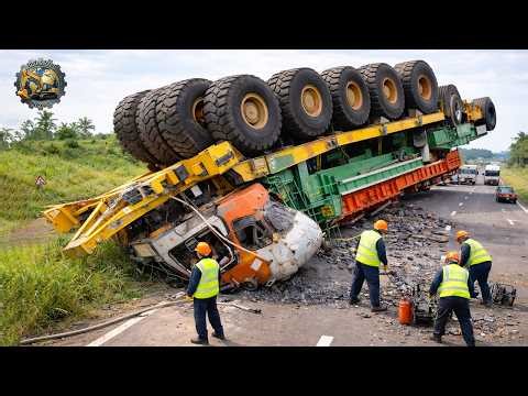 Idiots with Fast Trucks: Heavy Equipment Fails | Extreme Oversized Truck Transport #64