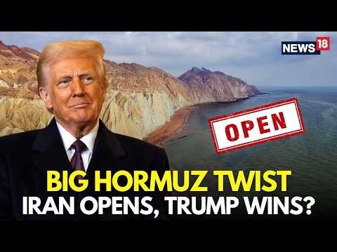 US Iran War LIVE | Iran Opens Strait Of Hormuz Amid Ceasefire, Trump Withdraws Naval Blockade | N18G