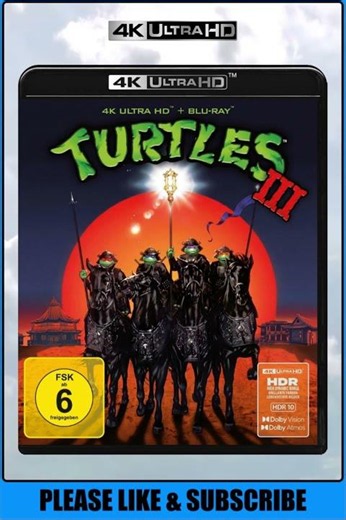 Teenage Mutant Ninja Turtles III [4K UHD & Blu-ray] #4KUHD #SHORTS