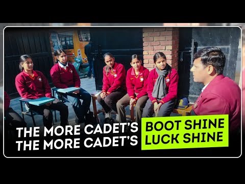 The more cadet’s BOOT shine ✨ The more cadet’s LUCK shine ✨ 😊😊✌️✌️❤️🙌🏻 #sandeepsirdda