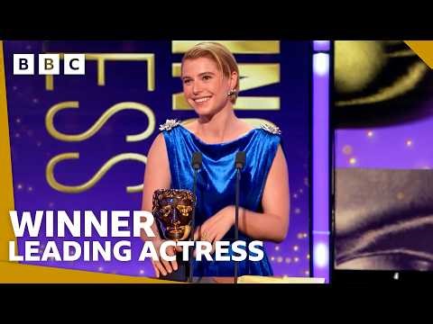 Jessie Buckley wins Leading Actress | BAFTA Film Awards 2026 - BBC