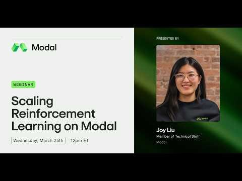 Scaling Reinforcement Learning on Modal