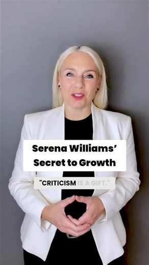 Serena Williams Secret to Growth - What Every Leader NEEDS to Hear