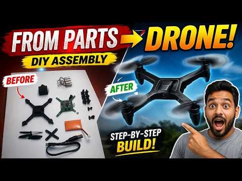 DIY Drone Kit for Beginners | Build & Fly Your First Drone. Quantum Robotix