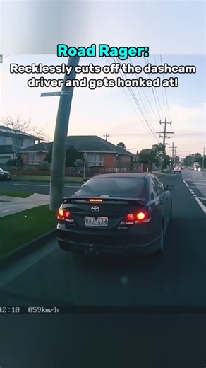 Sedan Driver Road Rage Goes Wrong!