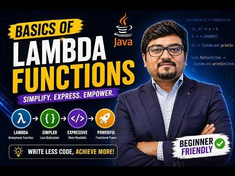 Java Lambda Expressions Made Easy | Full Tutorial with Examples
