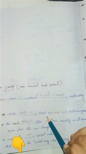 Mesh-Based Multicasting in Adhoc Networks | CAMP Explained