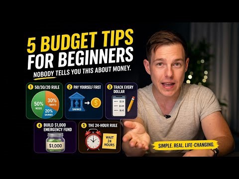 Budget Tips for Beginners: 5 Rules That Actually Work (2026) Graham Stephan