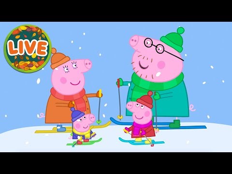 ❄️ Peppa Pig’s BIG Christmas Adventures LIVE! 🎁🎄| English Full Episodes | Holiday & Travel Days Out