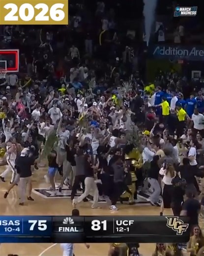 For the second time in three years, UCF upsets Kansas in Orlando 👀 | March Madness Men's Basketball
