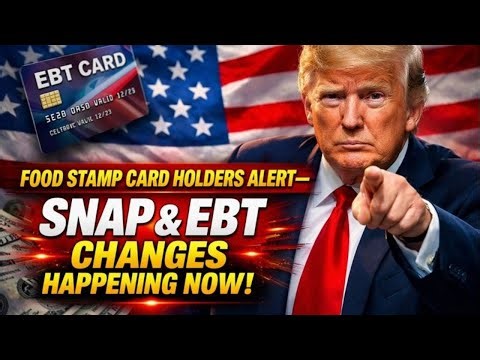 🚨 Food Stamp Card Holders Alert — SNAP & EBT Changes Happening Now 🚨