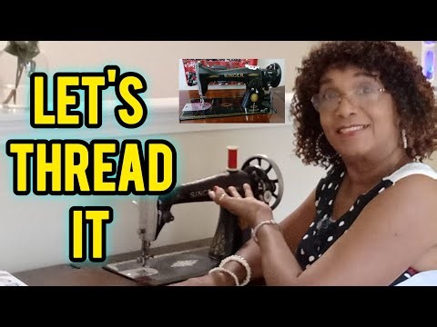 Let's Thread it! Vintage Sewing Machine