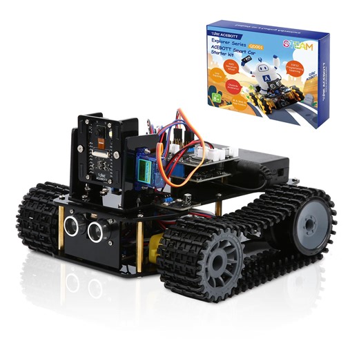 Smart Tank Robot Kit with Camera for Arduino | World of Robots