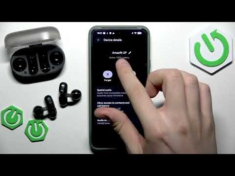 AMAZFIT UP – How to Check Earbuds Battery on Android
