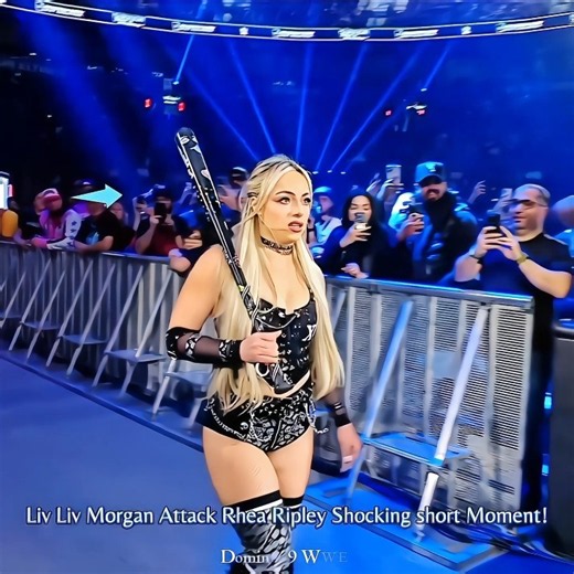 Liv Liv Morgan Attack Rhea Ripley Shocking short moment... Edit!#wwe
