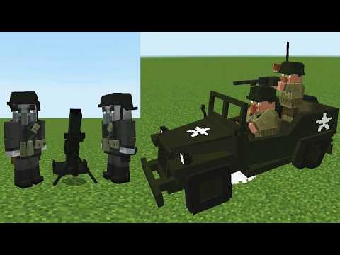 Village & Pillage WW2 Addon in Minecraft PE is INSANE…