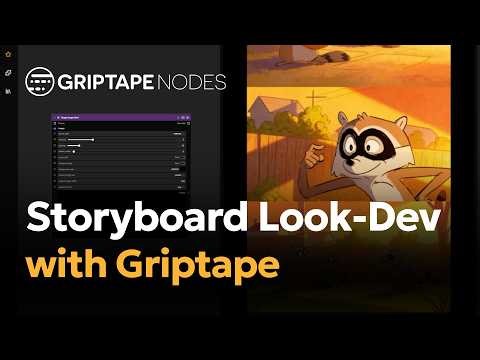 Experimenting with storyboard look-dev & style transfer | Griptape | Foundry
