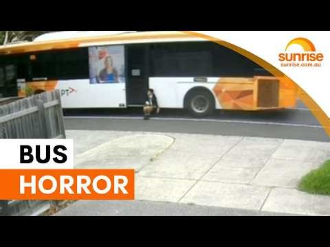 Boy dragged 350 metres by Melbourne bus | Sunrise