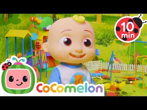 Playtime at the Park! 🛝 CoComelon Toy Play Learning | Nursery Rhymes for Babies