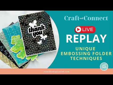 Embossing Folder Technique Showcase