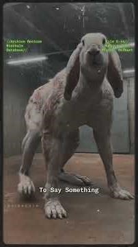 BIO-REALM ARCHIVES: Specimen \alpha-14 Leak #biorealm#mutation#creaturefeature#scary#horrorshorts