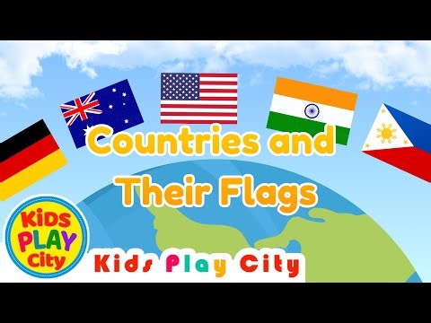 🌍 Learn Countries & Flags for Kids 🇺🇸 🇵🇭 🇮🇳 | Fun World Map Learning 🌟