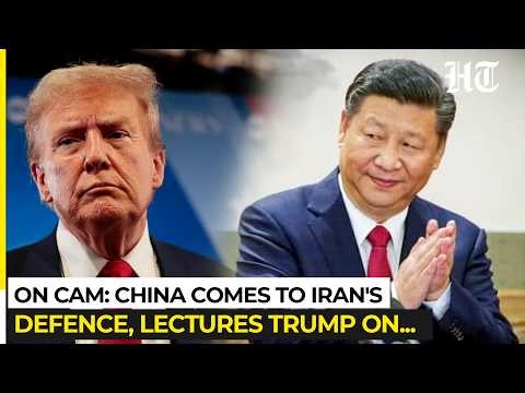 On Cam: Xi Comes To Mojtaba's Defence, Lectures Trump About New Iran Sanctions | USA,China,War,Oil