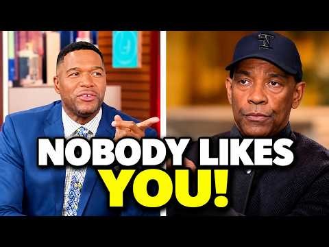 Denzel Washington Kicked Off Good Morning America After Heated Clash With Michael Strahan