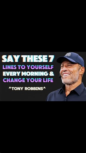 Say These 7 Lines to Yourself Every Morning & Change Your Life ||TONY ROBBINS|| #motivation #speech