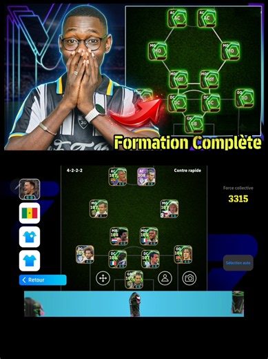 La formation la plus Complète sur efootball mobile #efootball #efootballmobile