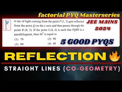 Straight Lines MASTERCLASS 🔥 | 5 Good JEE Mains PYQs | Factorial PYQ Masterseries