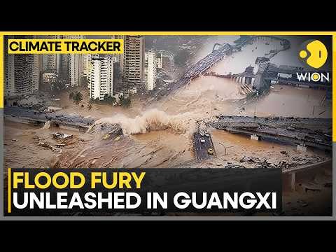 China Floods: Storm Chaos in South China as Rain Continues | WION Climate Tracker