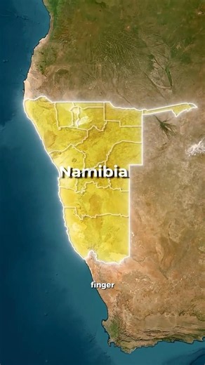 Why Does Namibia Have This Strange Finger?