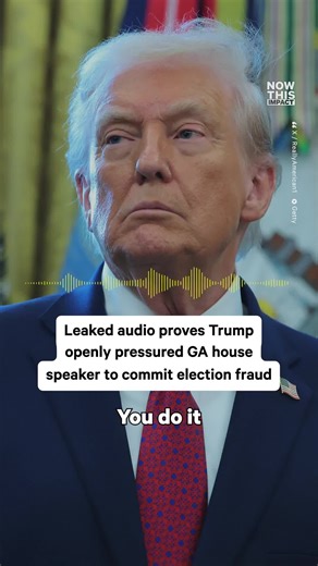‘Who’s gonna stop you for that?’ A newly released recording from December 7, 2020, exposes Trump pressuring Georgia House Speaker David Ralston to call a special legislative session to overturn the election he lost. Trump even coached him on a cover story, telling Ralston to claim it’s for ‘transparency’ or to ‘uncover fraud.’