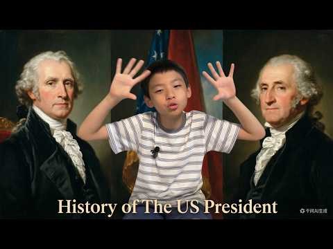 The First 10 Presidents Explained by a 10-Year-Old! 🎓| History & Fun Facts with Mark