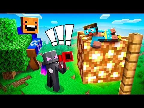 ✅ Hide and Seek with Random SIZE in Minecraft!