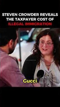 STEVEN CROWDER REVEALS THE TAXPAYER COST OF ILLEGAL IMMIGRATION #stevencrowder